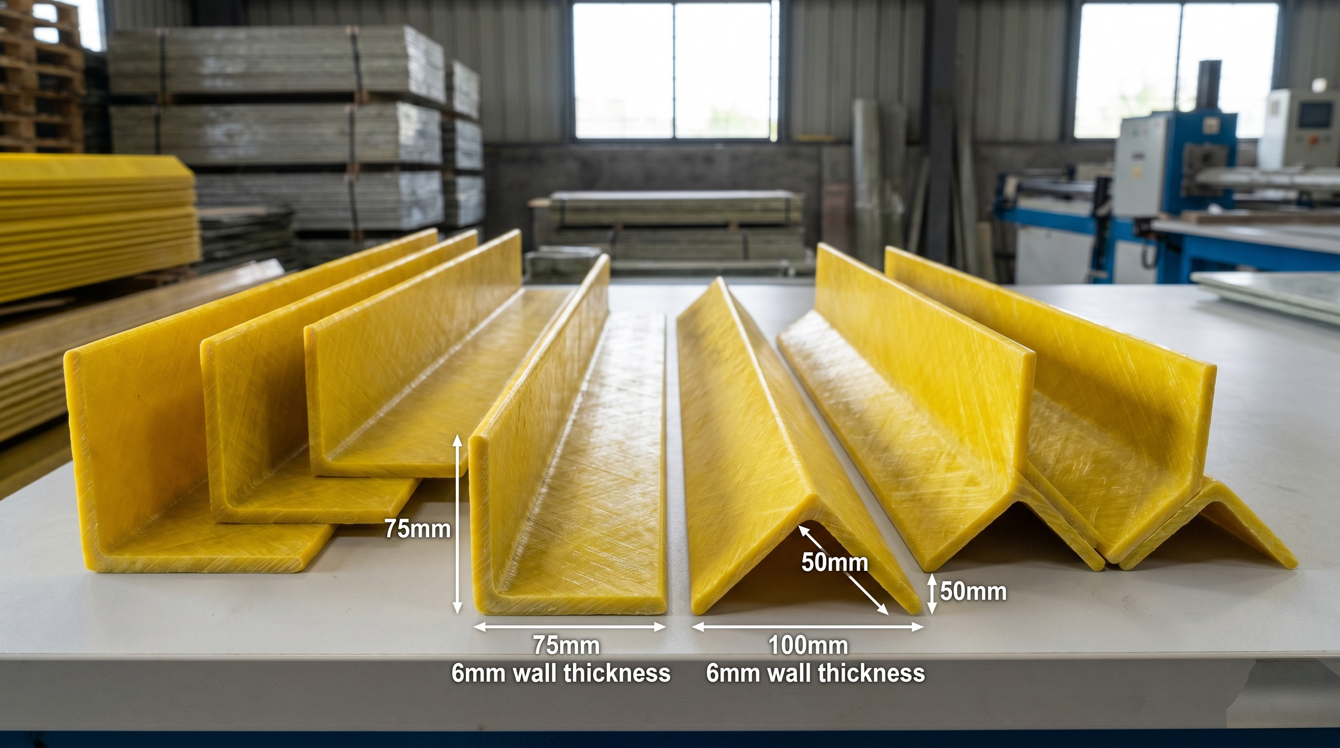 Unequal leg Corner Angle Section — asymmetric L-section for busbar support and insulation bracket applications