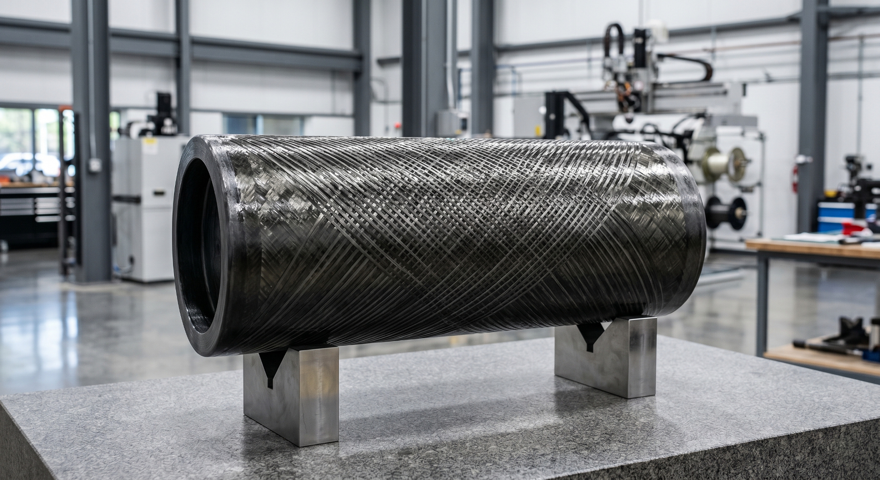 Filament wound cylinder — epoxy resin composite insulation