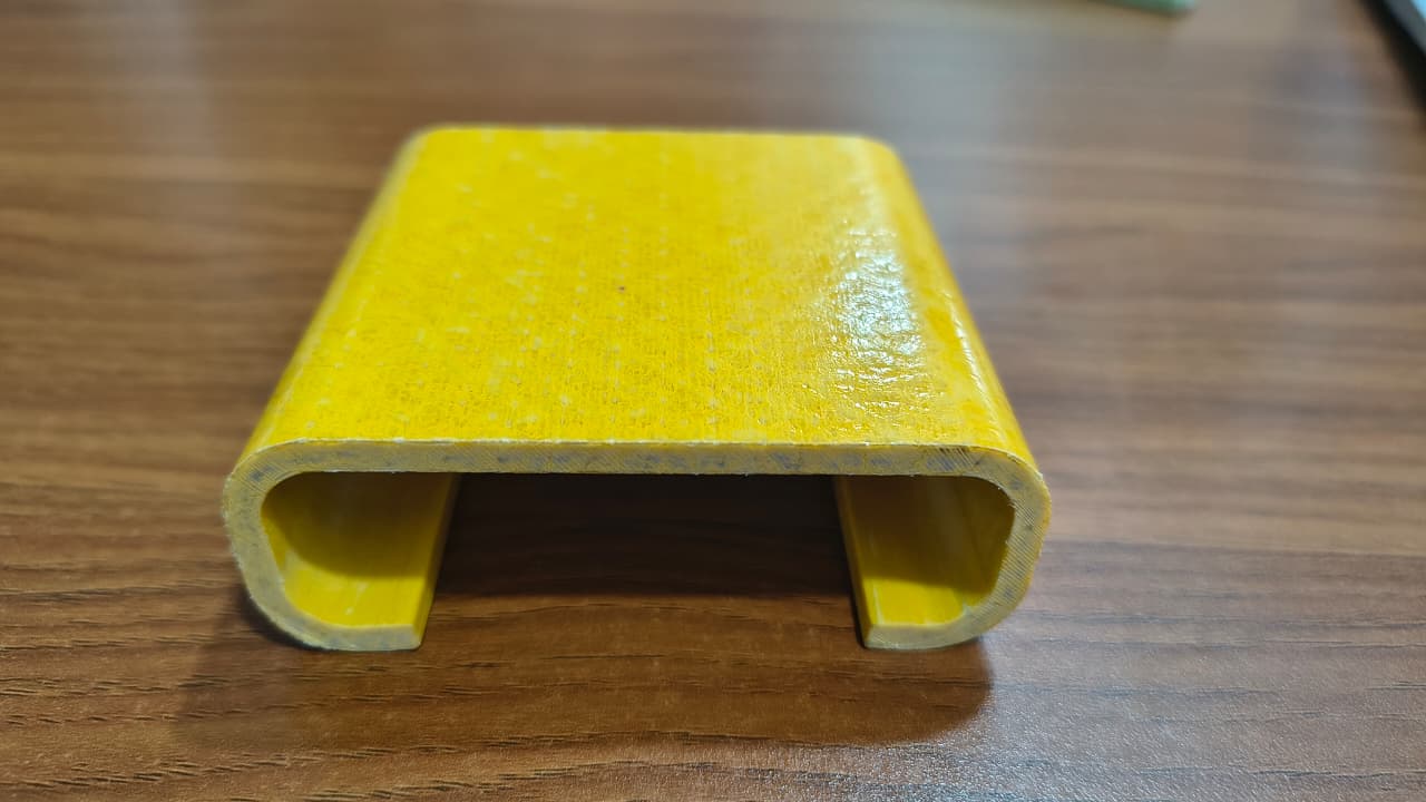 FRP Channel C-Section — pultruded fibre reinforced polymer structural channel for cable tray side rails and structural framing by ACC Insulations